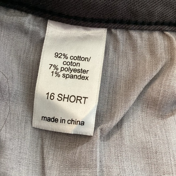 MAURICES PLUS SIZE 16 16S SHORT BLACK JEANS SKINNY MID RISE PANTS - Picture 7 of 9